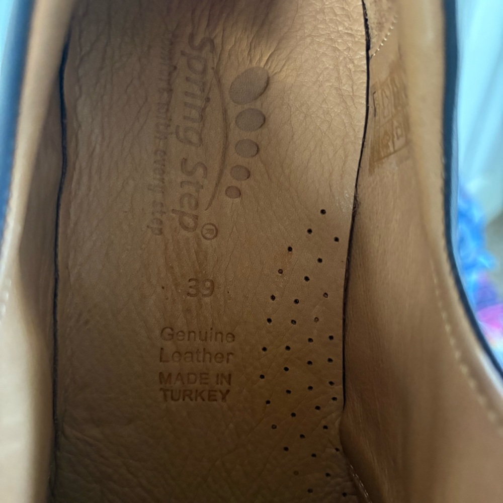 NEW Spring Step Kaminia Leather Shoes Women - Picture 6 of 7